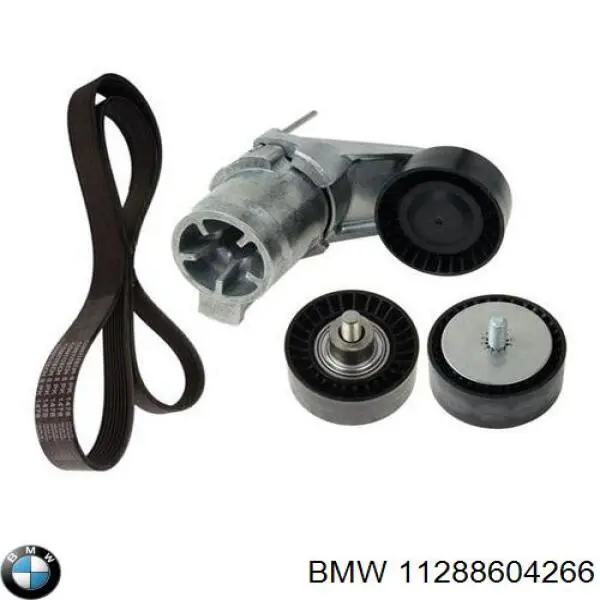 11288604266 BMW tensor de correa, correa poli v