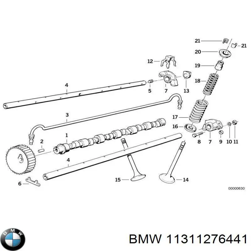 11311276441 BMW árbol de levas