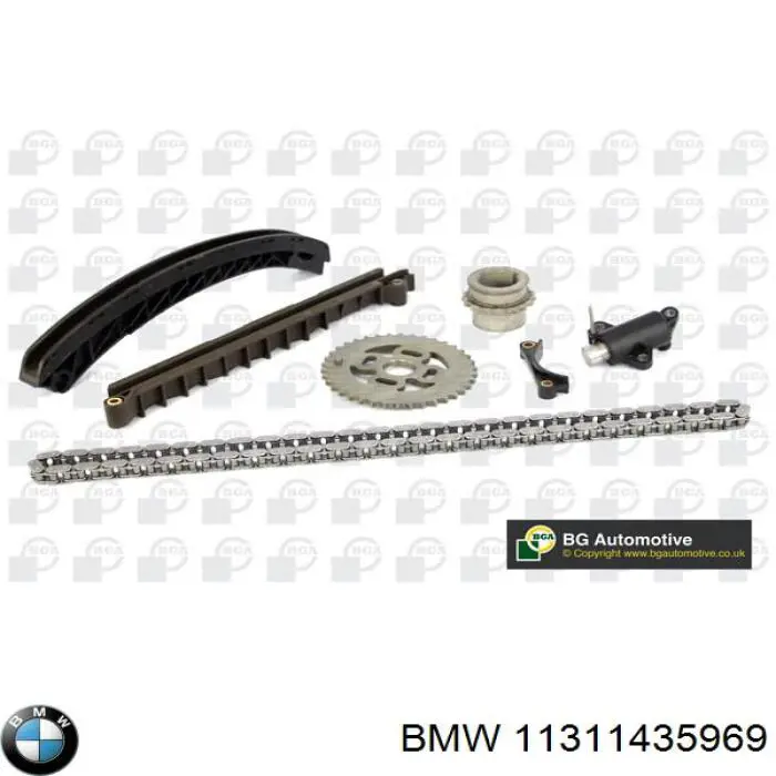 11311435969 BMW carril de deslizamiento, cadena de distribución