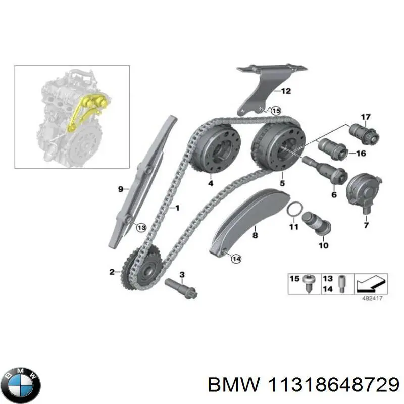 11318648729 BMW 