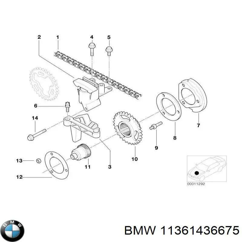 11361436675 BMW 