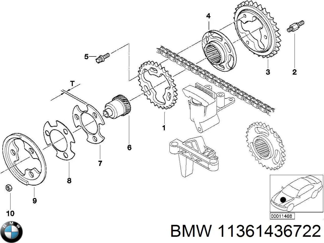 11361436722 BMW 