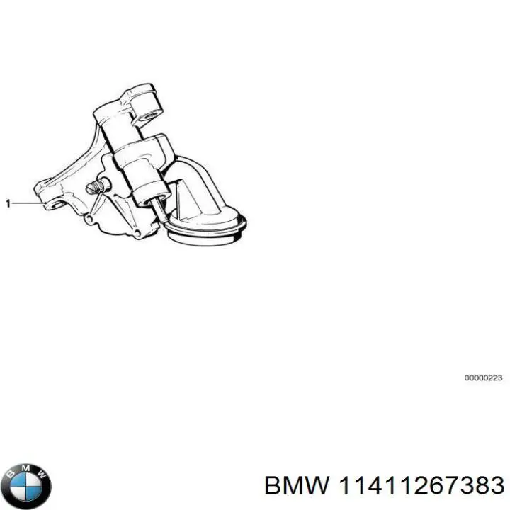 11411267383 BMW bomba de aceite