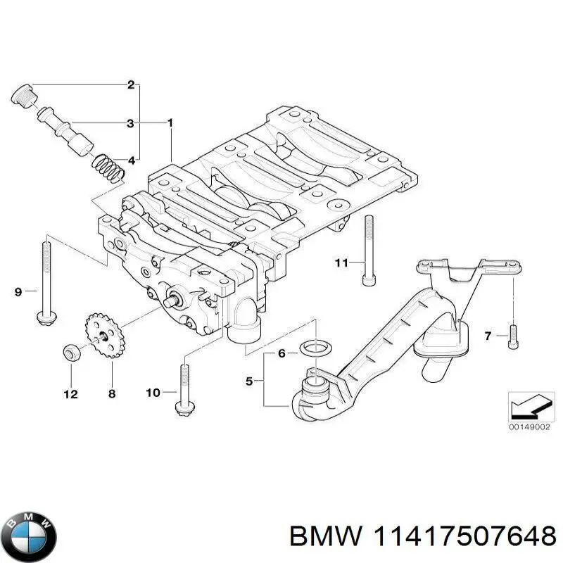 11417507648 BMW 