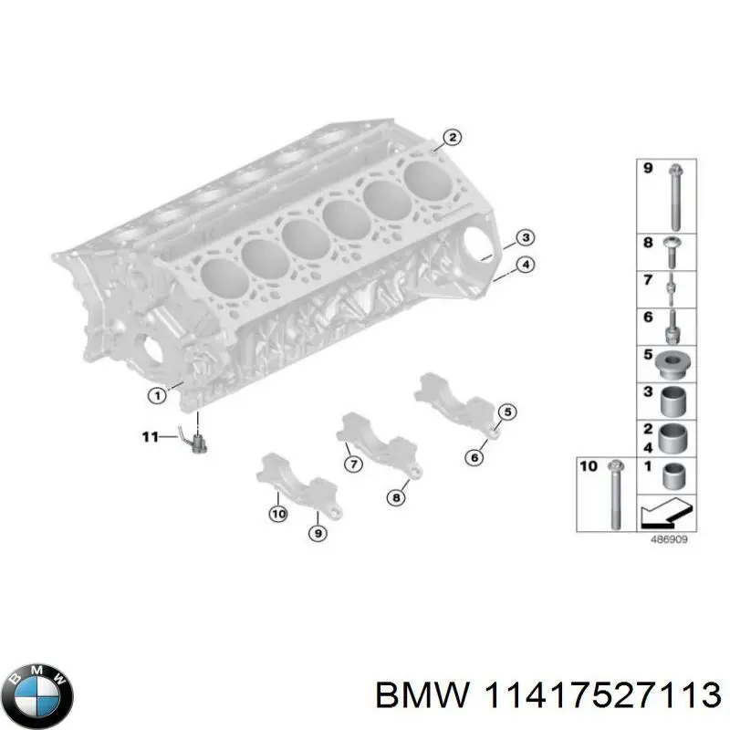 11417527113 BMW cadena, bomba de aceite