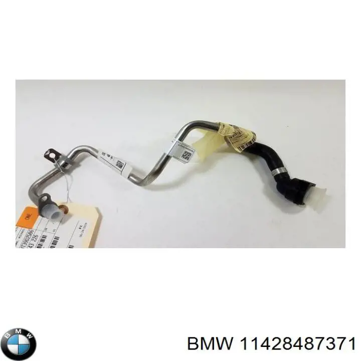 11428487371 BMW tubo (manguera Para El Suministro De Aceite A La Turbina)