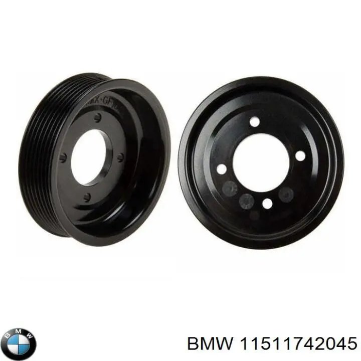 11511742045 BMW polea, bomba de agua