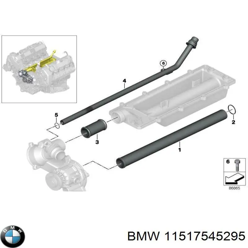 11517545295 BMW polea, bomba de agua