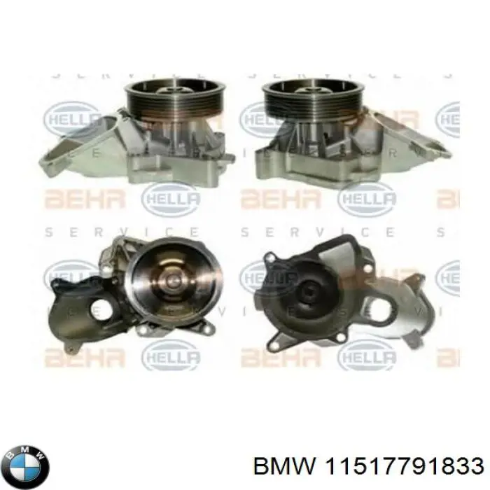 11517791833 BMW bomba de agua