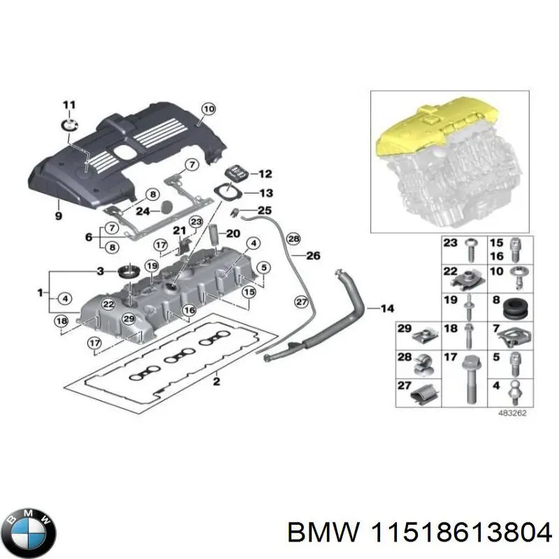 11518613804 BMW 