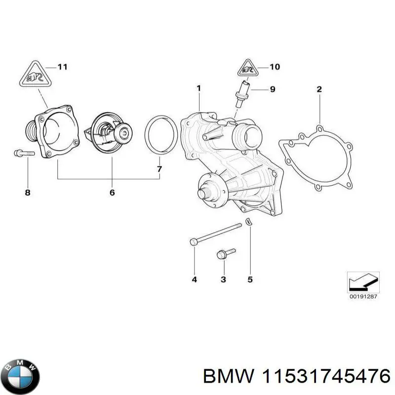 11531745476 BMW 