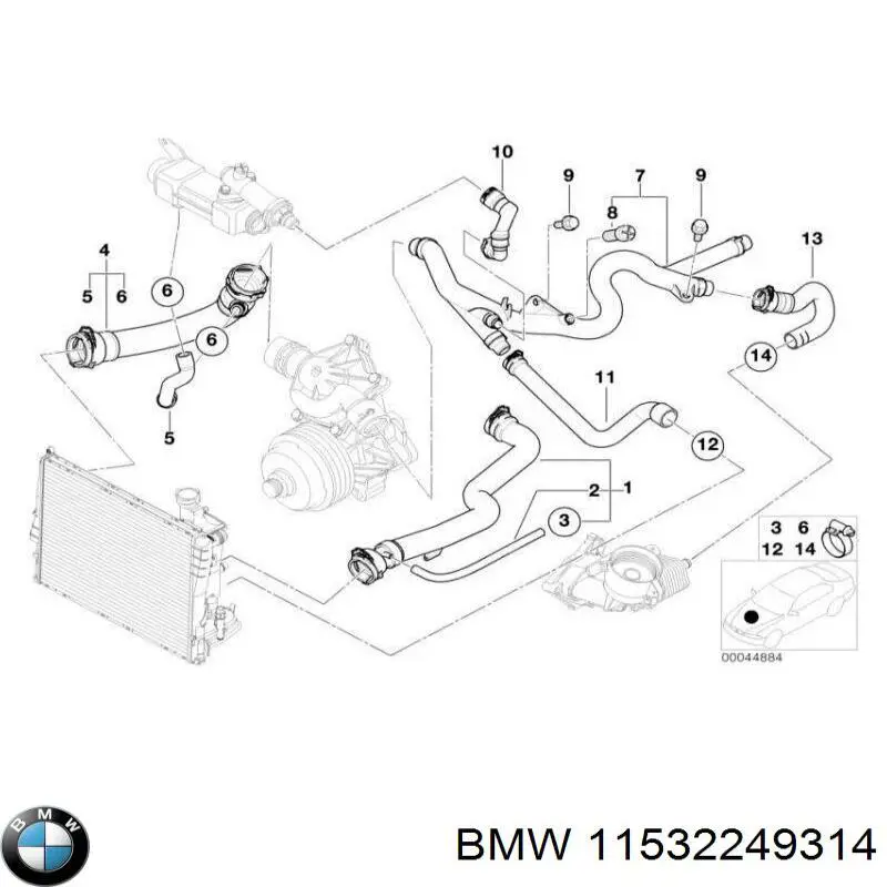 11532249314 BMW 