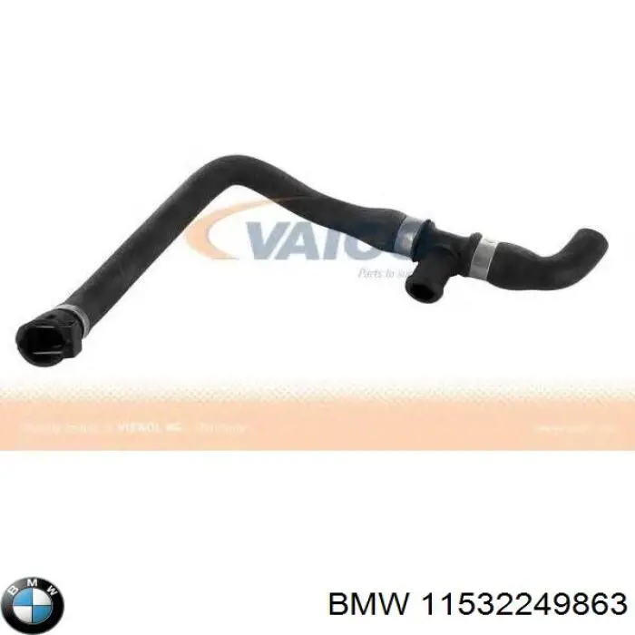 11532249863 BMW tubería de radiador arriba