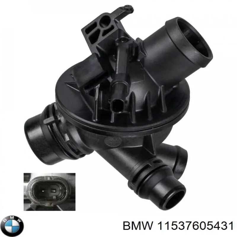 11537605431 BMW caja del termostato