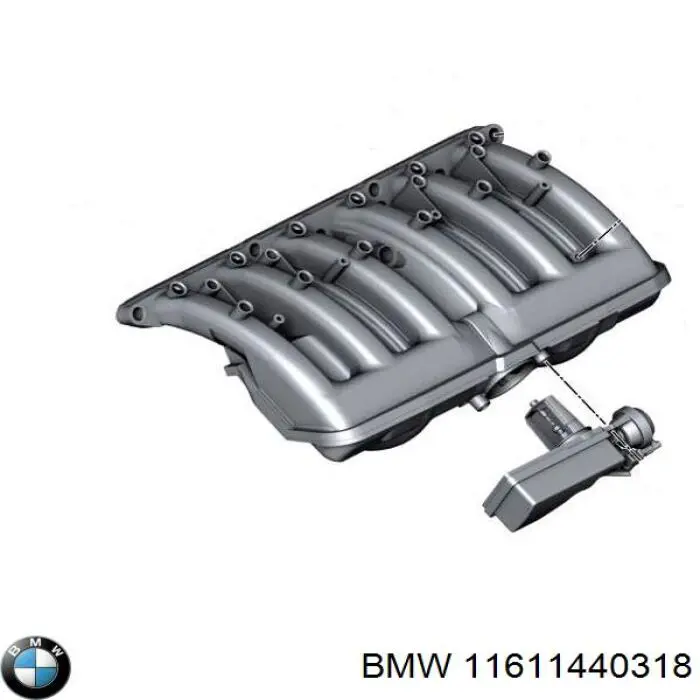 11611433638 BMW tubo de ventilacion del carter (separador de aceite)