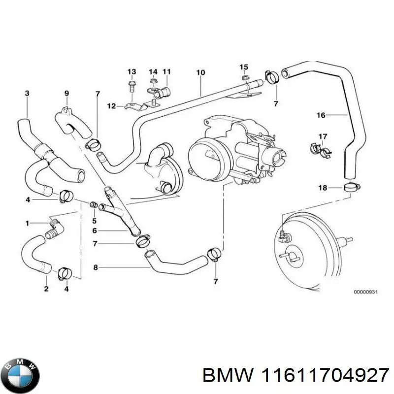 11611704927 BMW 