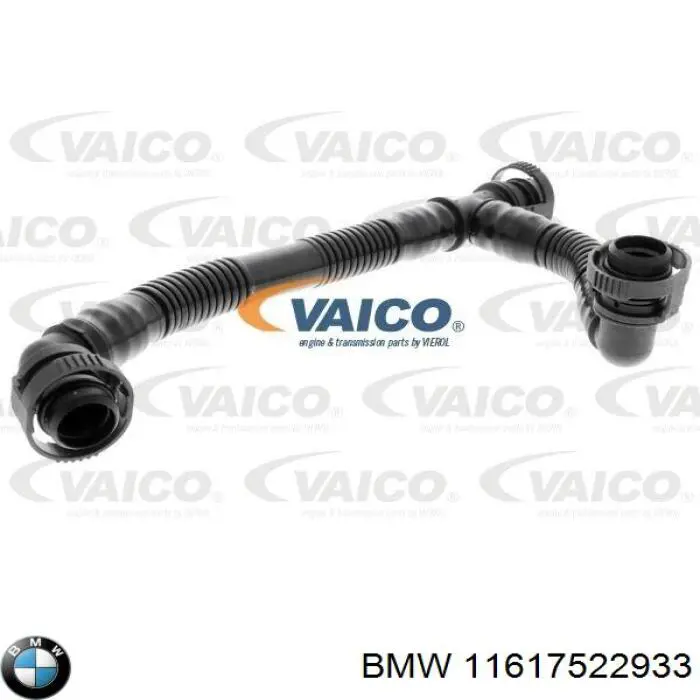 11617522933 BMW tubo de ventilacion del carter (separador de aceite)