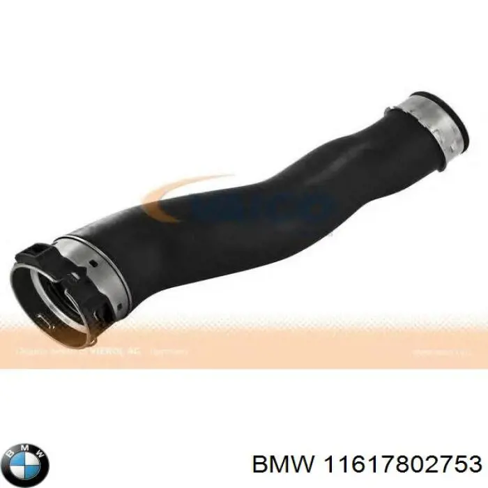 11617802753 BMW tubo flexible de aire de sobrealimentación derecho