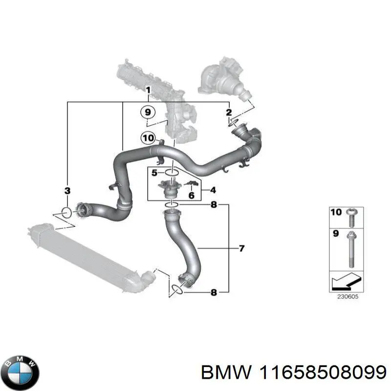 11658508099 BMW 