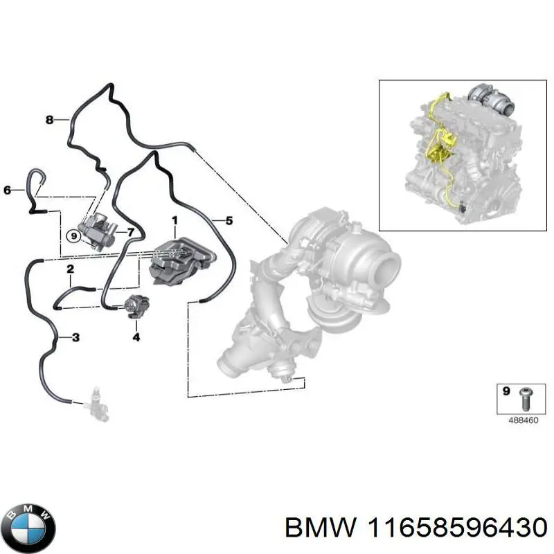 11658596430 BMW 