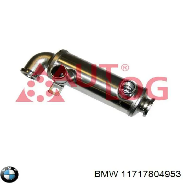 11717804953 BMW enfriador egr de recirculación de gases de escape