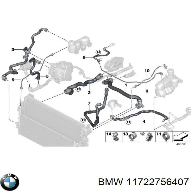 11722756407 BMW 