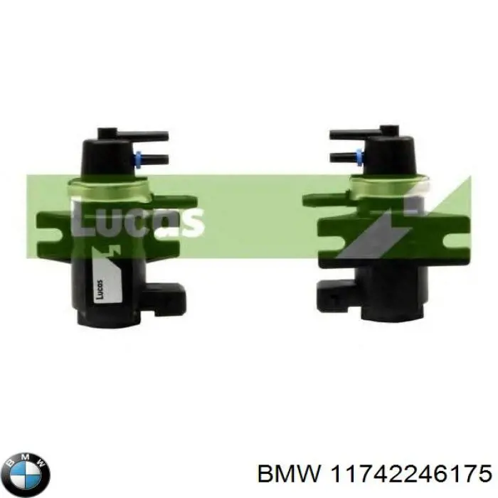 11742246175 BMW transmisor de presion de carga (solenoide)