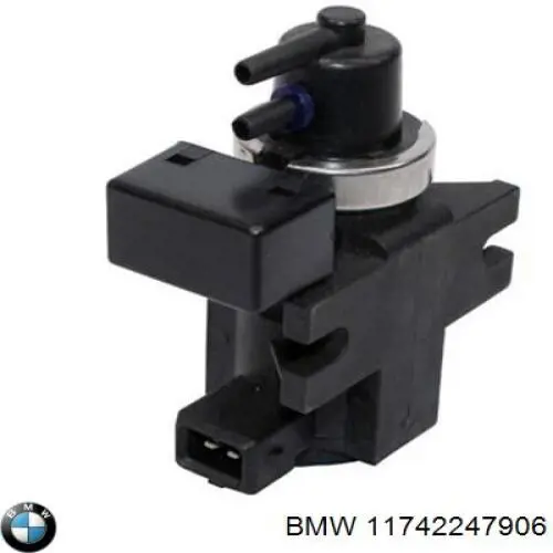 11742247906 BMW transmisor de presion de carga (solenoide)