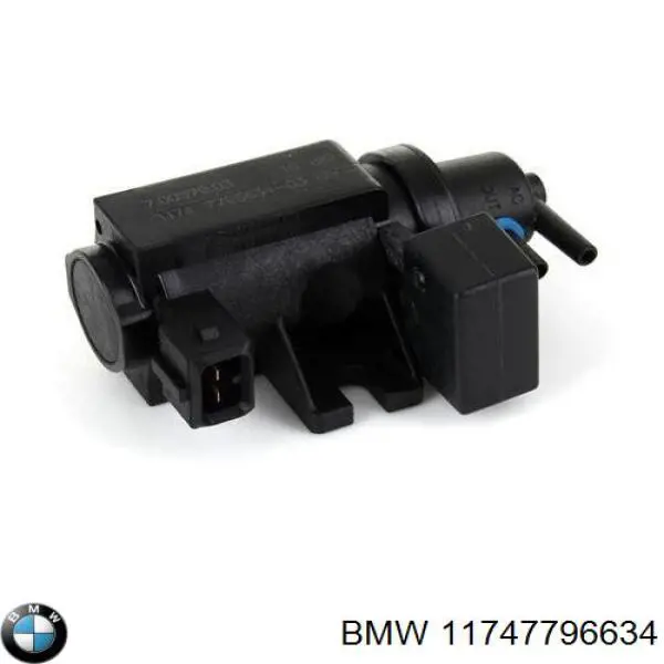 11747796634 BMW transmisor de presion de carga (solenoide)