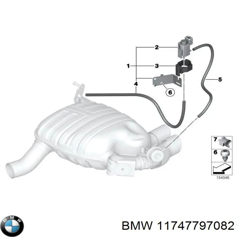 11747797082 BMW 