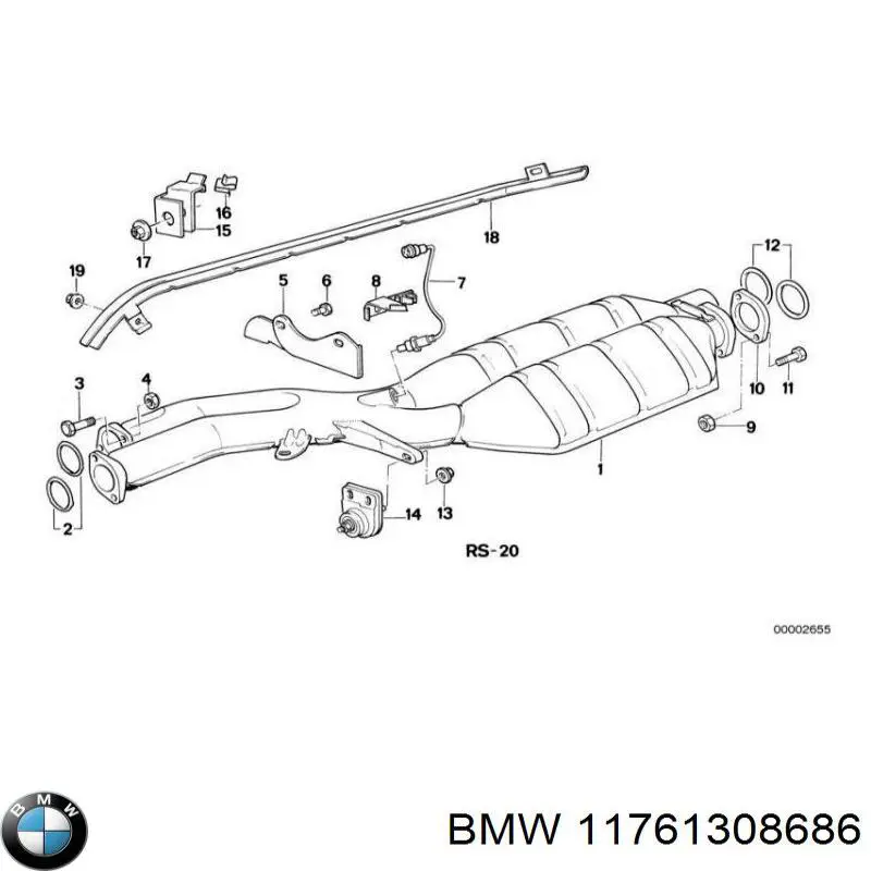 11761308686 BMW 