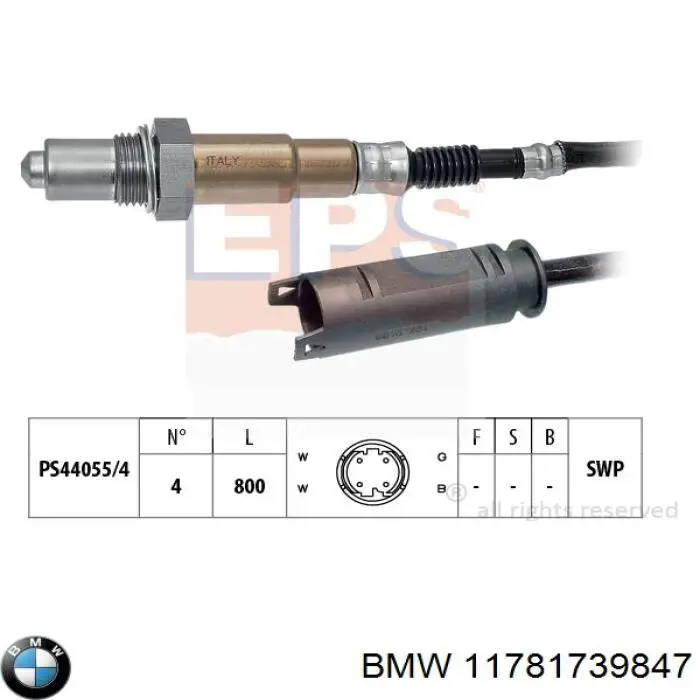 11781739847 BMW sonda lambda