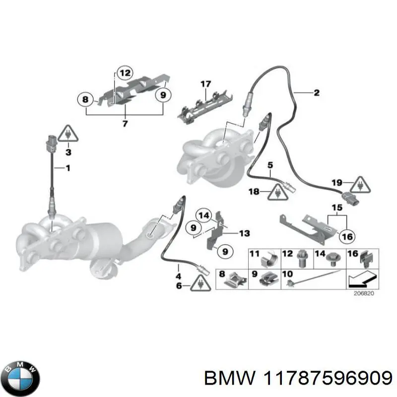 11787596909 BMW sonda lambda