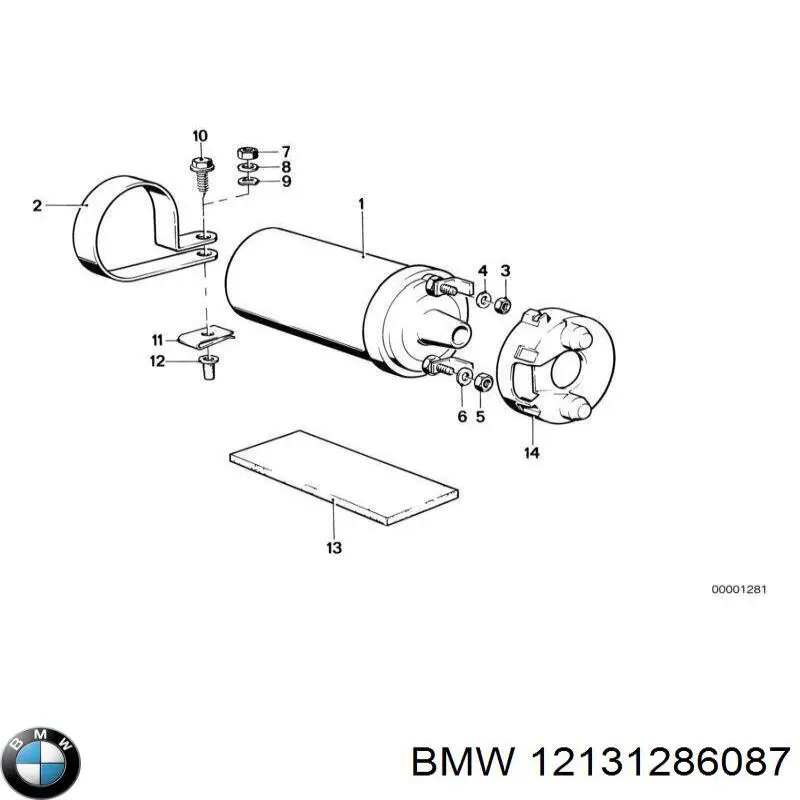 12131286087 BMW bobina de encendido