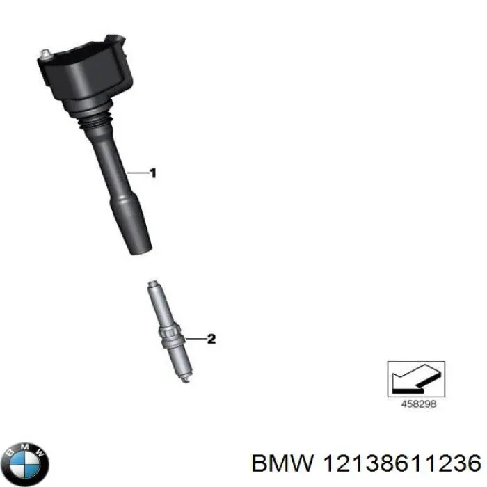 12138611236 BMW bobina de encendido