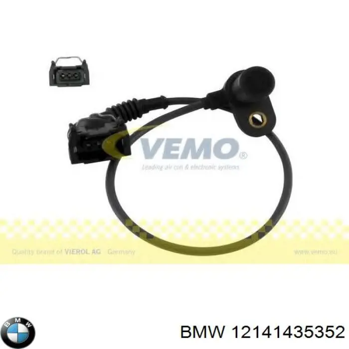 12141435352 BMW sensor de posición del árbol de levas