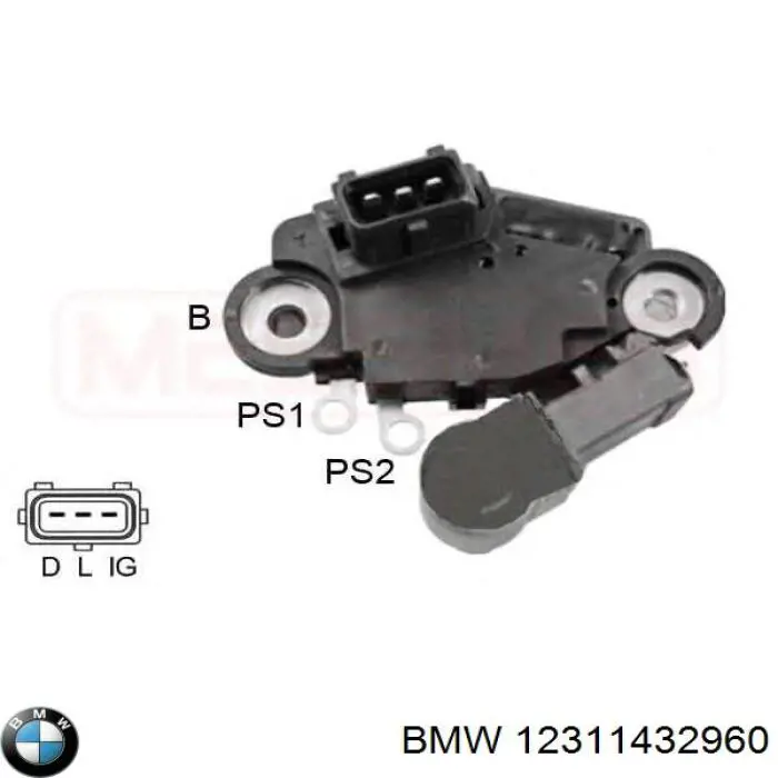 12311432960 BMW alternador