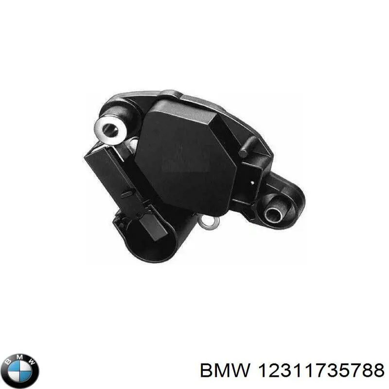 12311735788 BMW regulador de rele del generador (rele de carga)