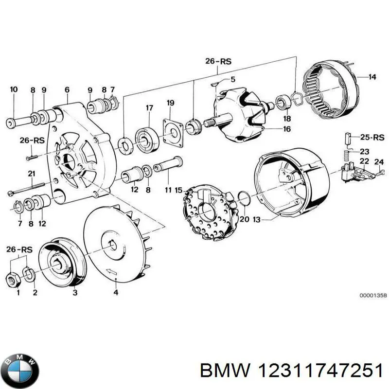 12311747251 BMW 