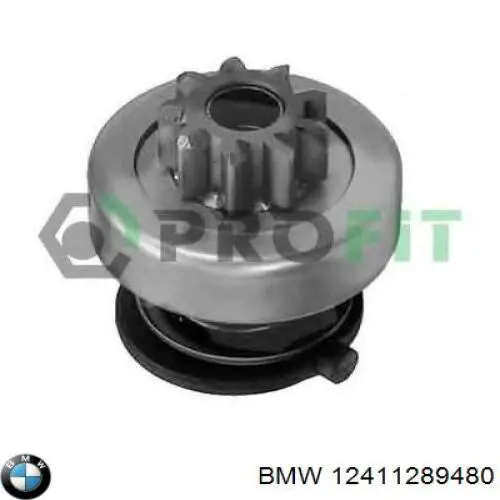 12411289480 BMW bendix, motor de arranque