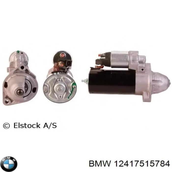 12417515784 BMW motor de arranque