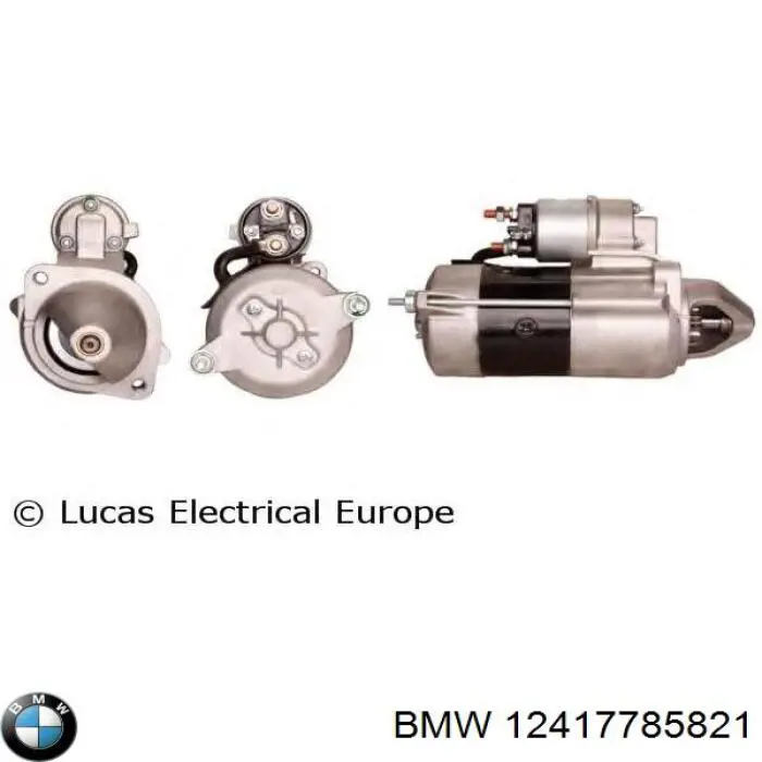 12417785821 BMW motor de arranque