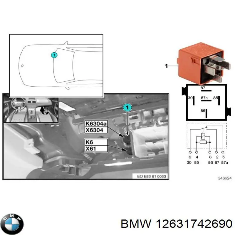 12631742690 BMW 