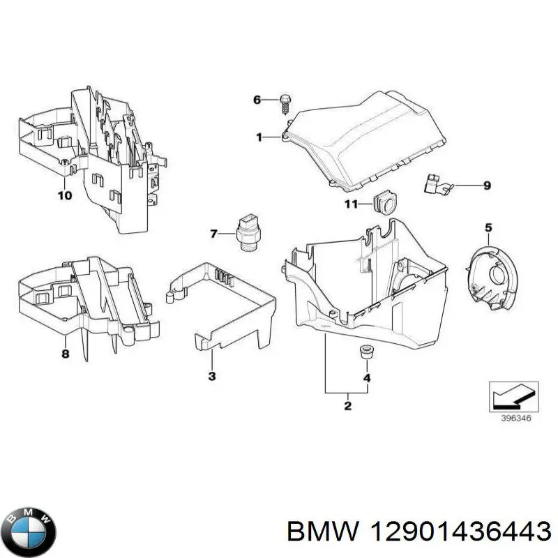 12901436443 BMW 