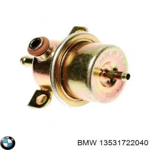 13531722040 BMW regulador de presión de combustible, rampa de inyectores