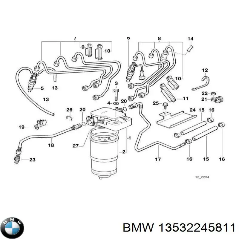 432217279 Bosch inyector de combustible