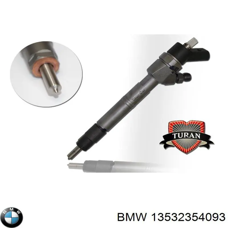 13532247365 BMW inyector de combustible