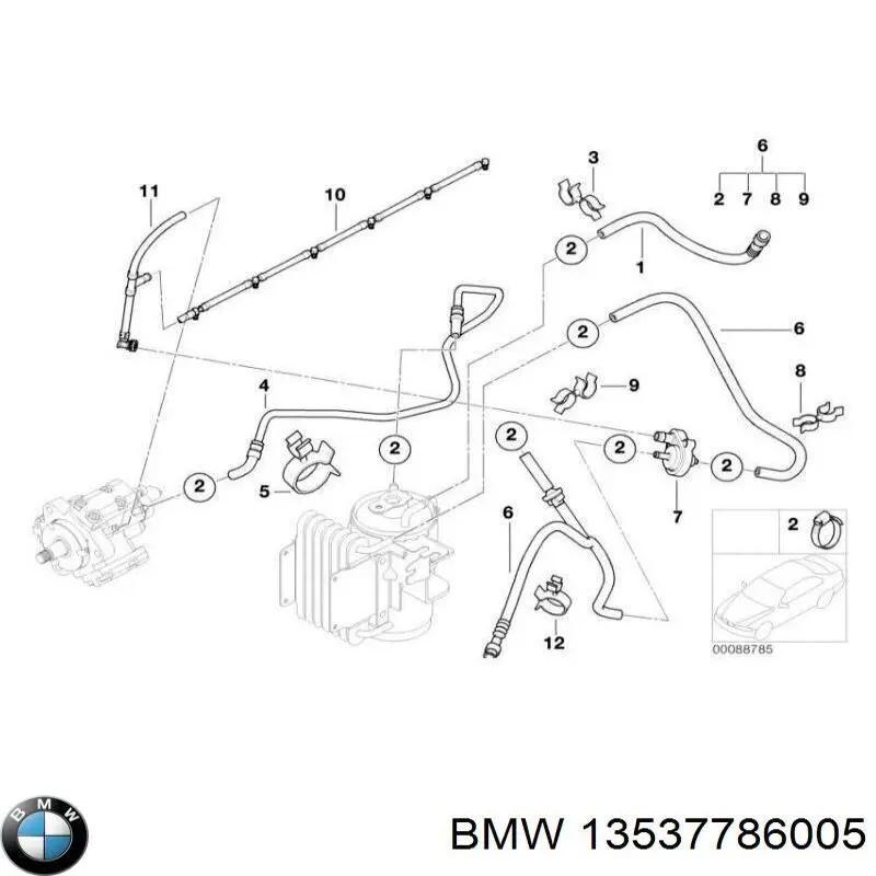 13537786005 BMW 