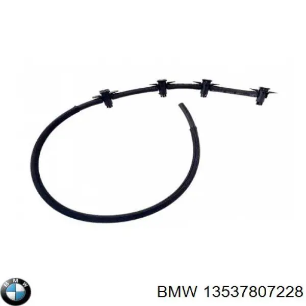 13537807228 BMW tubo de combustible atras de las boquillas