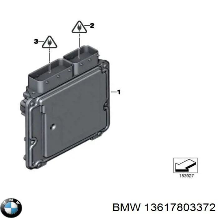 13617799854 BMW centralina del motor / modulo de control del motor (ecu)